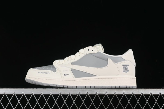 Nike Travis Scott x Fragment Design x Air Jordan 1 Low OG SP Casual Sneakers - BB6588-31
