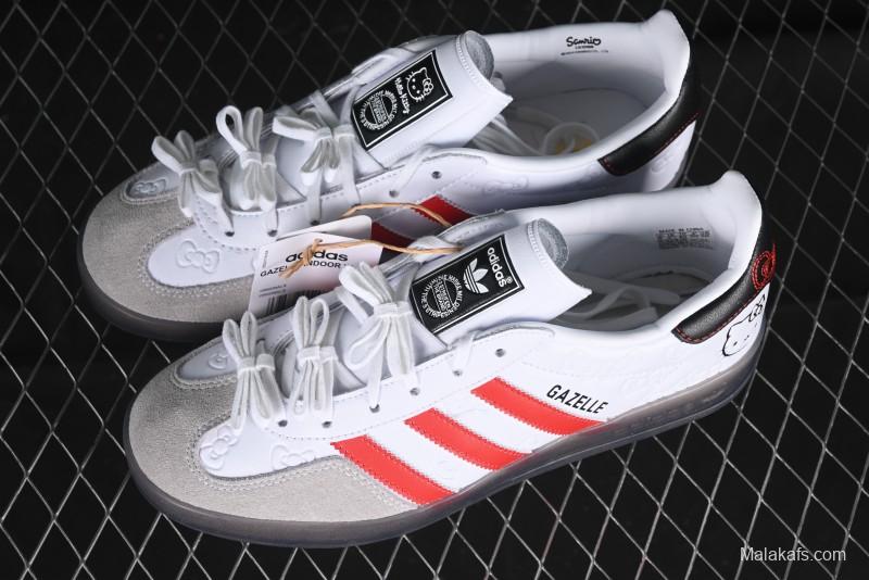 Adidas Originals Gazelle Indoor II Retro Casual Slip-Resistant Wear-Resistant Low-Top Sneakers - II0013