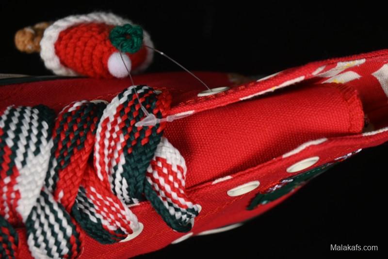 Converse 1970s Christmas Theme High Top Casual Sneakers for Winter - A12454C