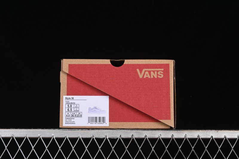Vans Caldrone Chunky Low-Top Casual Sneakers in Lilac Purple - VN0A5JMIZS0