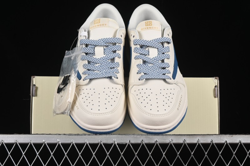 Nike Travis Scott x Fragment Design x Air Jordan 1 Low OG SP AJ1 Retro Casual Sneakers - CF3688-025