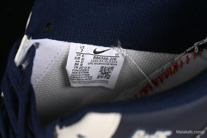 Nike Air Force 1 '07 Low Bape Collaboration - Deep Blue Grey Low-Top Casual Sneakers BB6566-206