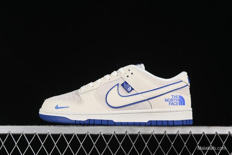 Nike SB Dunk Low The North Face Collaboration Anniversary Edition Custom Low-Top Casual Skate Shoes - KK1333-007