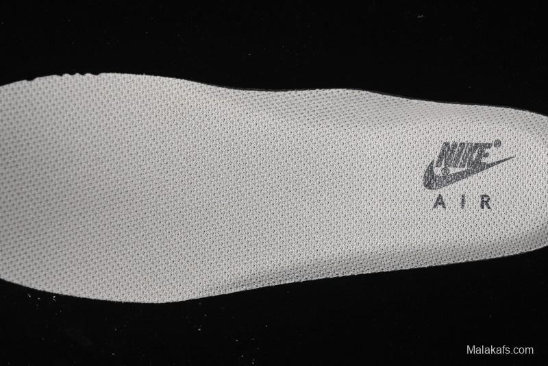 Nike Air Force 1 '07 Low Gucci Stone Island Collaboration - Off White Graphite Low-Top Casual Sneakers - KK1988-013