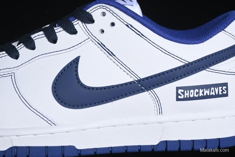 Nike Dunk Low High Street Minimalist Blue Panda Retro Low-Top Casual Sneakers - DD1503-119