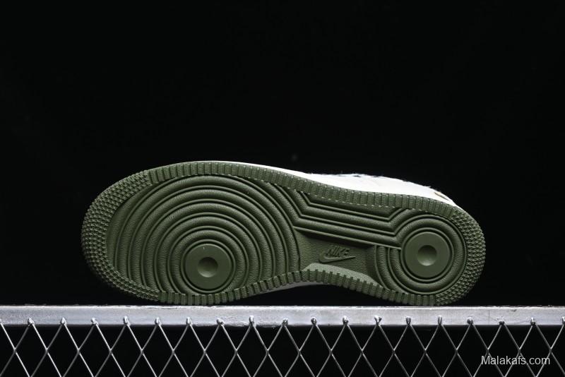 Nike Air Force 1 '07 Low BAPE Collaboration - Camo Swoosh Low-Top Casual Sneakers DF0188-012