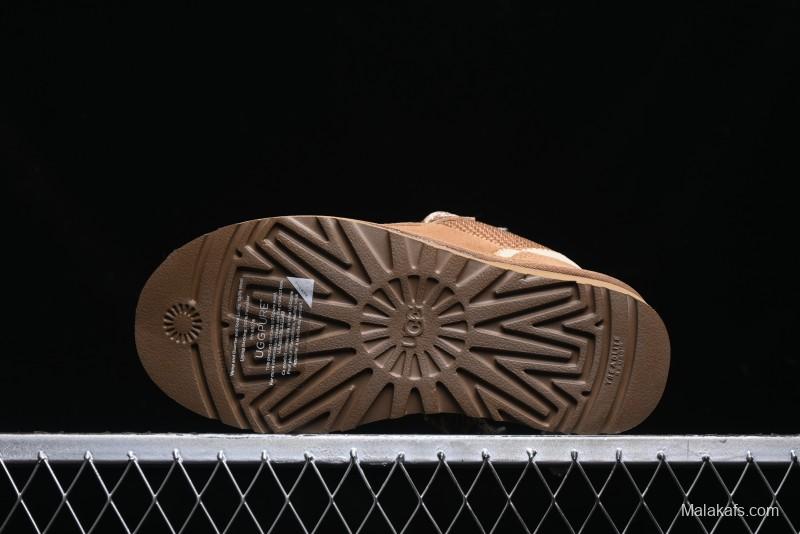 UGG Classic Ultra Mini Mel Dual Color Lace-Up Low-Top Casual Shoes - 1144032