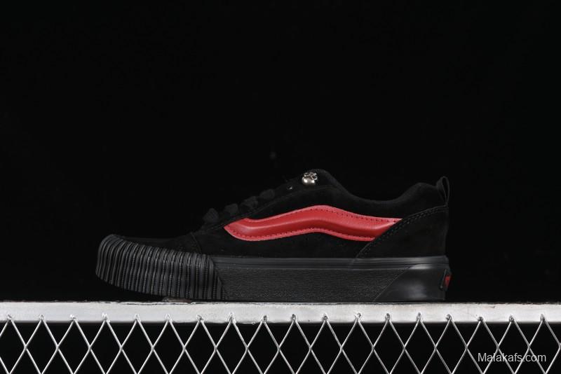 Vans Knu Skool Low Top Retro Casual Vulcanized Slip-On Shoes - VN0009QCSWE