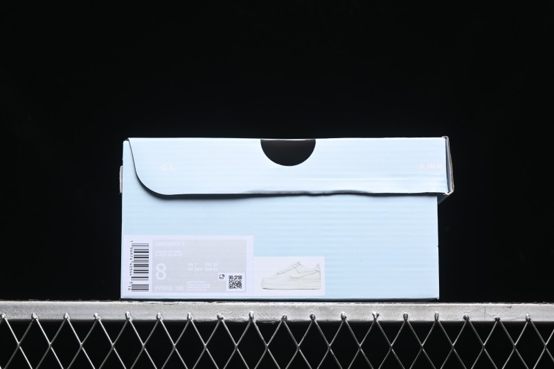 Nike Air Force 1 '07 Low Casual Sneakers with Full-Length Air Cushion - FV9918-100