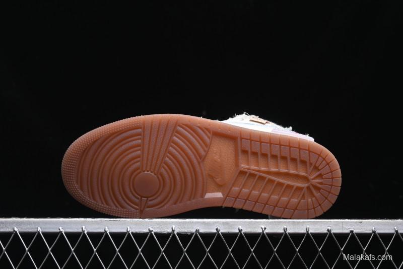 Nike Air Jordan 1 Low AJ1 Panda Prank Qixi Themed Retro Basketball Shoes with Special Graffiti Design - FZ5046-041