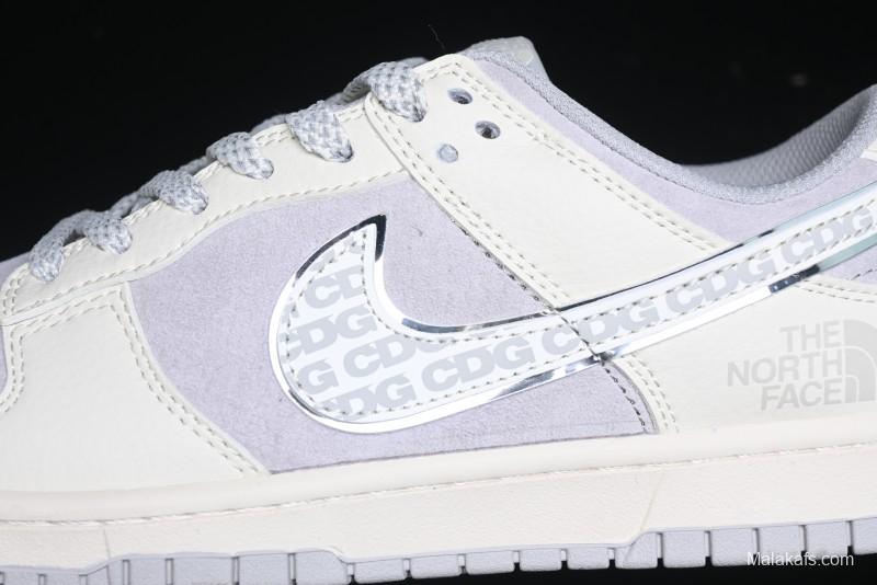 Nike SB Dunk Low The North Face Collaboration - Polar Fox Anniversary Customized Low-Top Casual Sneakers - BB7518-005
