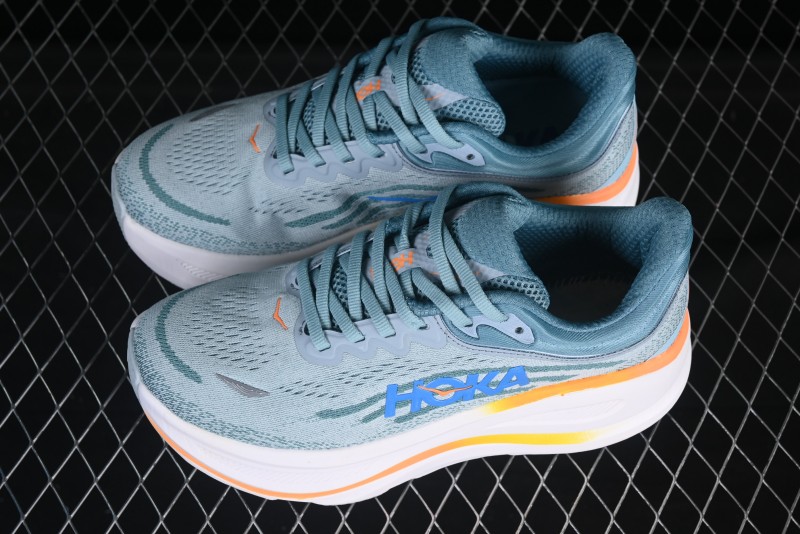 HOKA ONE ONE Bondi 9 Cushioned Running Shoes with Soft EVA Midsole - 1162011 GYBU