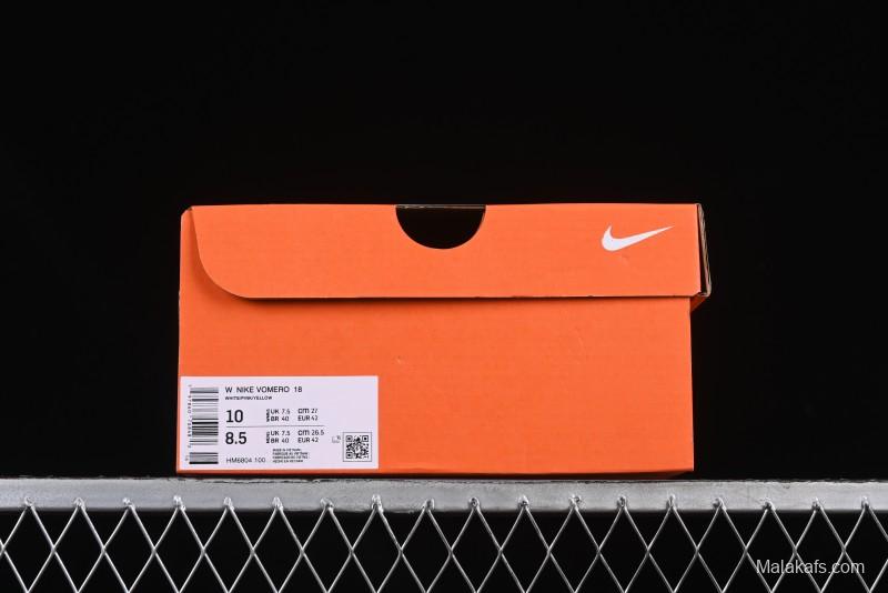 Nike Air Zoom Vomero 18 Moon Landing 18 2025 New Cushioned Casual Running Shoes with Built-in Zoom Air Unit - HM6804-100