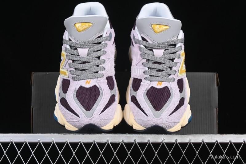 New Balance 9060 Retro Casual Running Shoes with ABZORB Cushioning Technology - U9060SRA