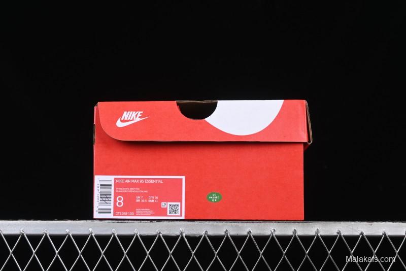 Nike Air Max 95 Retro Running Shoes with Air Cushion - CT1268-100