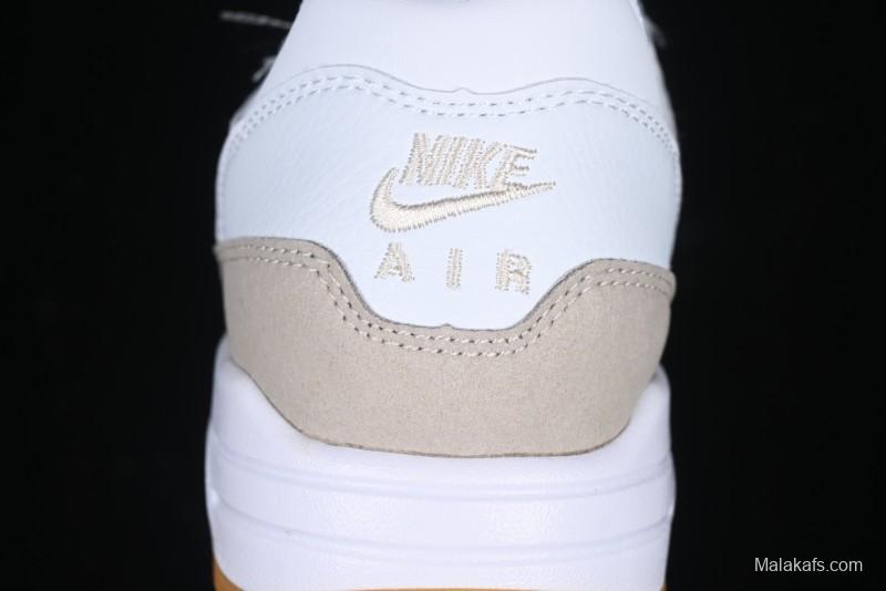 Nike Air Max 1 Retro Running Shoes with Half-Sole Air Cushion - AA0512-100