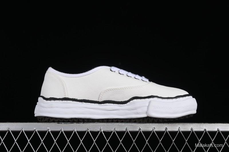 Wayne Original Sole Leather Low Sneaker with Melted Ice Cream Outsole - W.E5