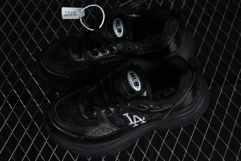 New York Yankees NY MLB Fast Ball Classic Monogram 24SS Retro Casual Running Shoes - 3ARNFSB4N07BKS