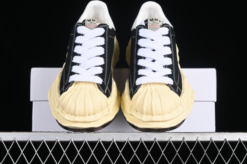 Wayne Original Sole Leather Low Sneaker with Melted Ice Cream Outsole - W.E5