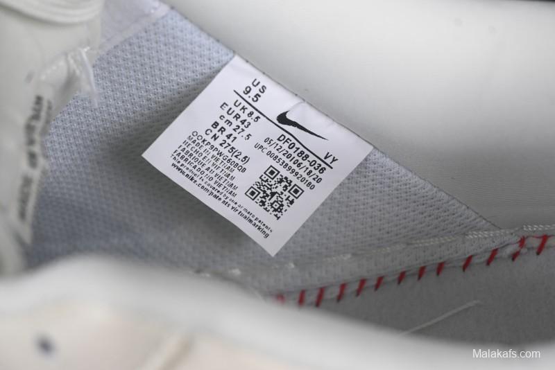 Nike Air Force 1 '07 Low Casual Sneakers in Light Grey with Custom Hardware - DF0188-036