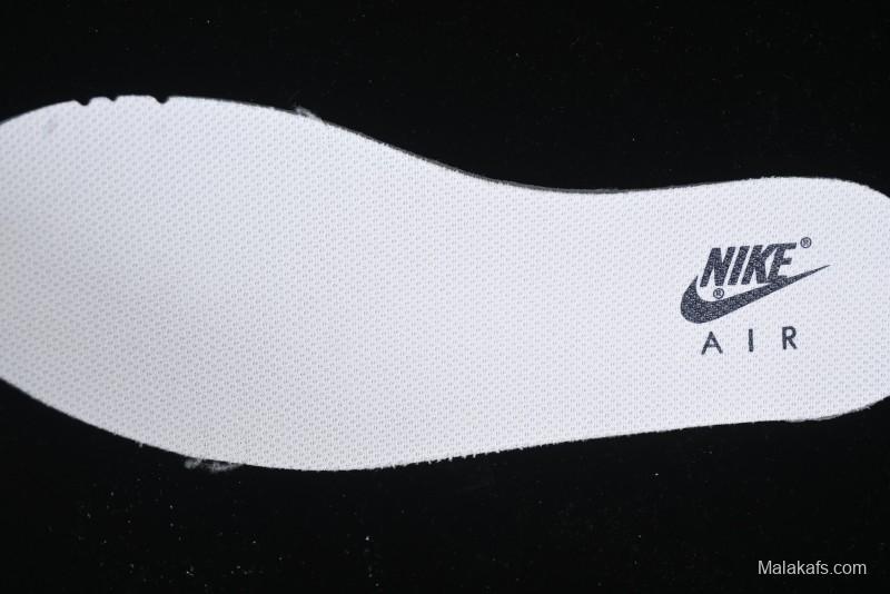 Nike Travis Scott x Fragment Design x Air Jordan 1 Low OG SP AJ1 MLB Collaboration White Blue Denim Low-top Casual Sneakers - DM7866-051