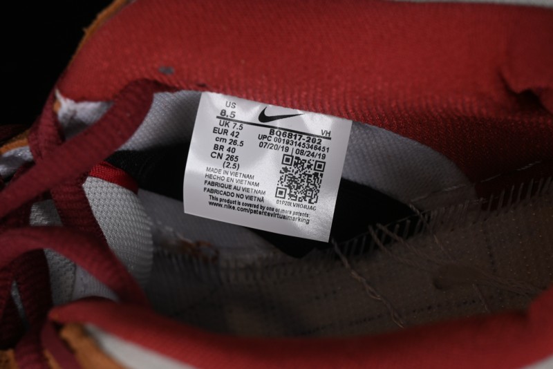Nike SB Dunk Low Pro Brown Red Colorway SB Low Top Casual Skate Shoes - BQ6817-202