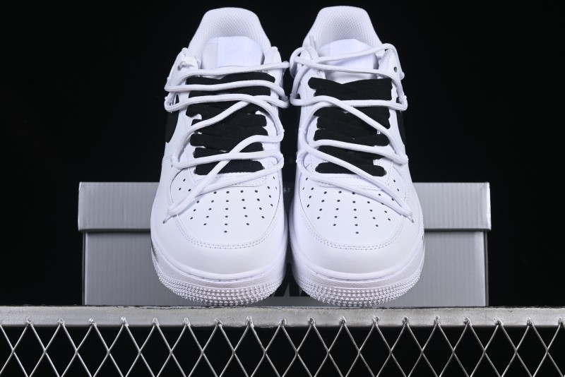 Nike Air Force 1'07 Low Custom 2D Daisy Graffiti Hand-Painted Casual Sneakers - CK0316-060