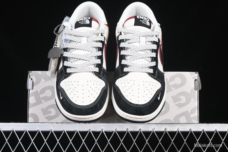 Nike SB Dunk Low The North Face Collaboration Anniversary Edition Custom Sneakers - DM6868-043