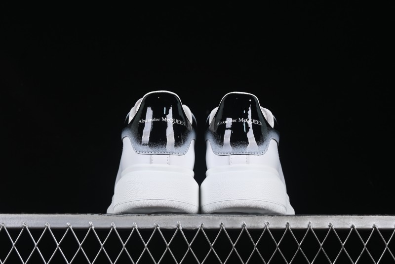 Alexander McQueen Oversized Sneakers with Gradient Black Detailing - D.E5