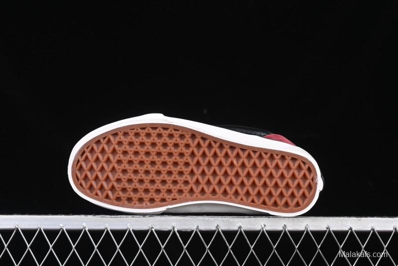 Vans Knu Skool DR Wine Red New Series Chunky Sneakers - VN000CZUVE8