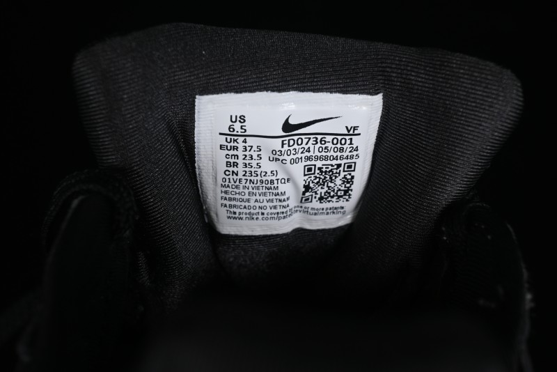 Nike Runtekk V2K Retro Low-Top Running Shoes with Cushlon Midsole and Anti-Slip Design - FD0736-001