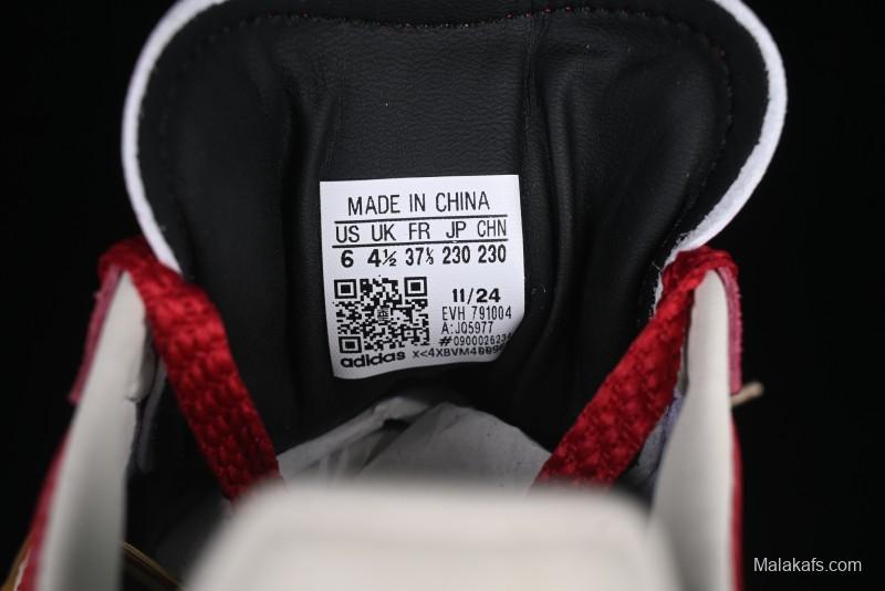 Adidas Originals Gazelle Bold JQ5977 Snake Year Limited Edition Low-Top Sneakers with Anti-Slip and Wear-Resistant Thick Sole