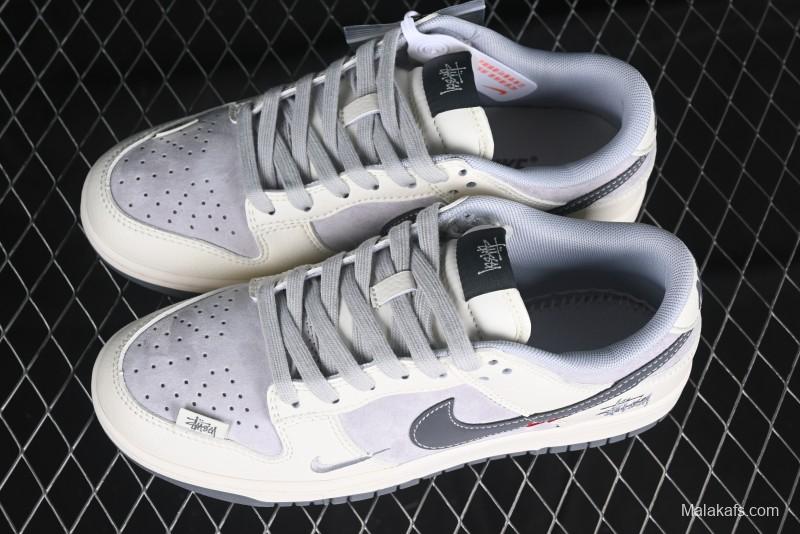 Nike SB Dunk Low Stussy Anniversary Edition Custom High-End Casual Sneakers - DM6868-027
