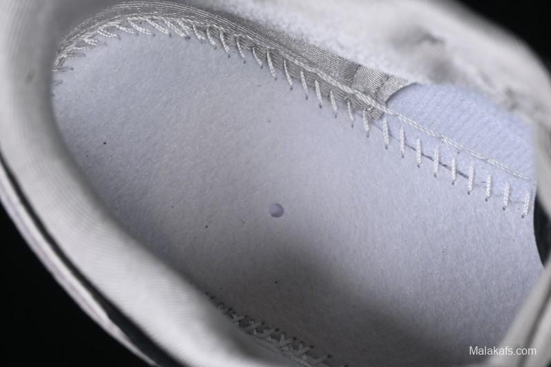 Nike SB Dunk Low Stussy Collaboration - Black Grey Pig Leather Anniversary Custom Edition Low-Top Casual Sneakers - XX3168-008