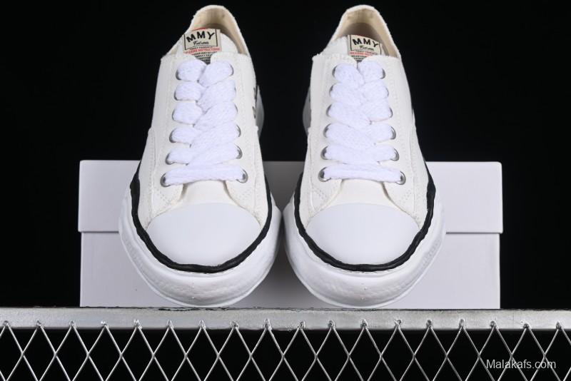 Wayne Original Sole Leather Low Sneaker with Deconstructed Ice Cream Sole - W.E5