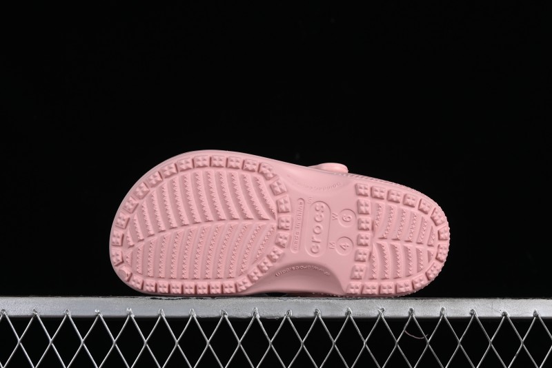 Crocs Classic Clog Quartz Pink Two-Way Beach Sandals with Ventilation Holes - B.D4