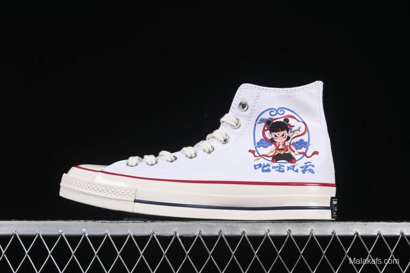 Converse Chuck 1970s High Top Casual Canvas Sneakers with Classic Graffiti Limited Edition Three-Star Logo - 162056C