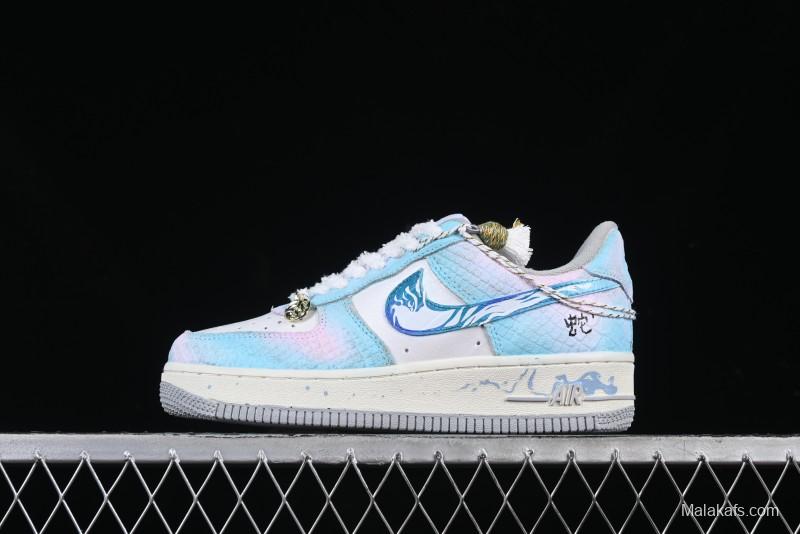 Nike Air Force 1 '07 Low YunYuJian CNY Year of the Snake Limited Edition Casual Sneakers - DX2678-222