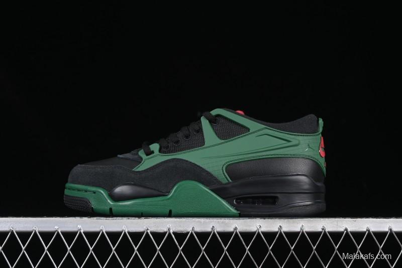 Nike Air Jordan 4 Remastered Sneakers with Textile Mesh Leather and Suede Upper - FQ7939-003