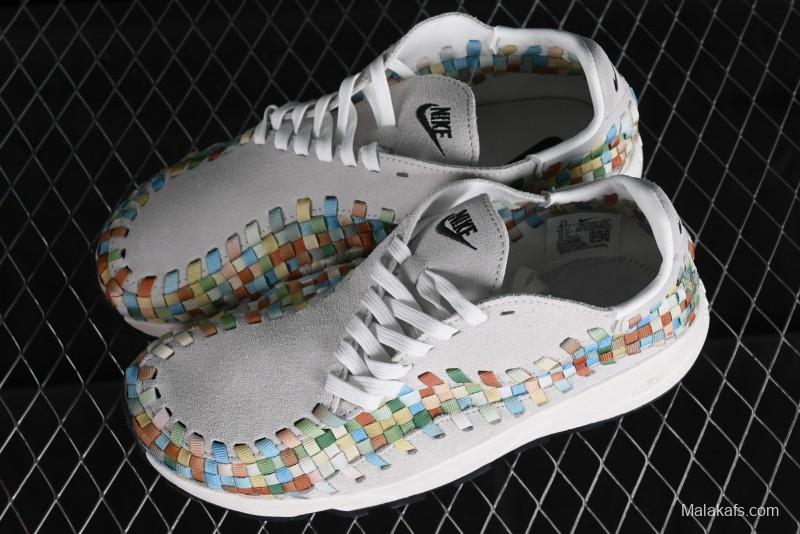 Nike Air Footscape Woven Asymmetrical Woven Slip-Resistant Abrasion-Resistant Low-Top Lifestyle Casual Shoes - FB1959-101