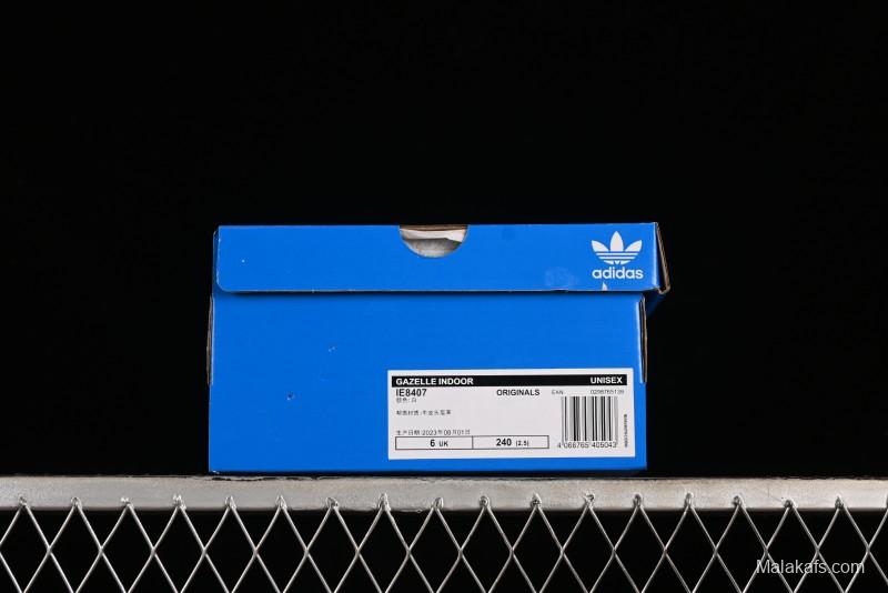 Adidas Originals Gazelle Indoor Retro Casual Anti-Slip Wear-Resistant Low-Top Sneakers - IE8407