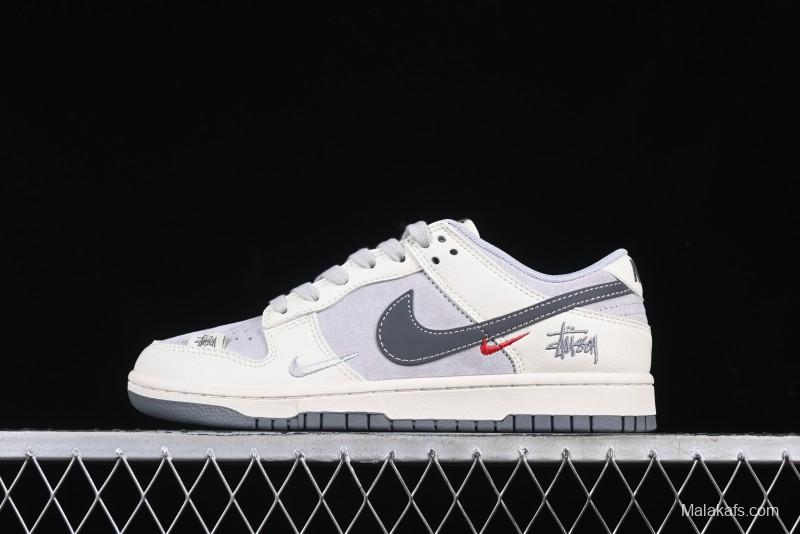 Nike SB Dunk Low Stussy Anniversary Edition Custom High-End Casual Sneakers - DM6868-027