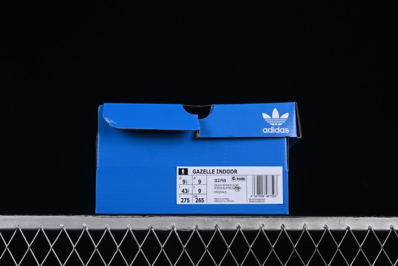 Adidas Originals Gazelle Indoor JI2755 Retro Casual Slip-Resistant Wear-Resistant Low-Top Sneakers - JI2755