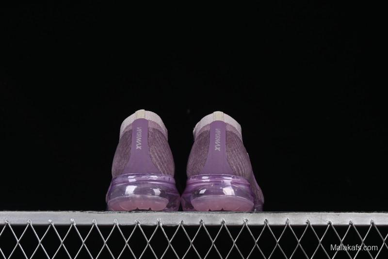 Nike Vapormax Flyknit Breathable Casual Running Shoes with Full-Length Air Cushion - 849557-500