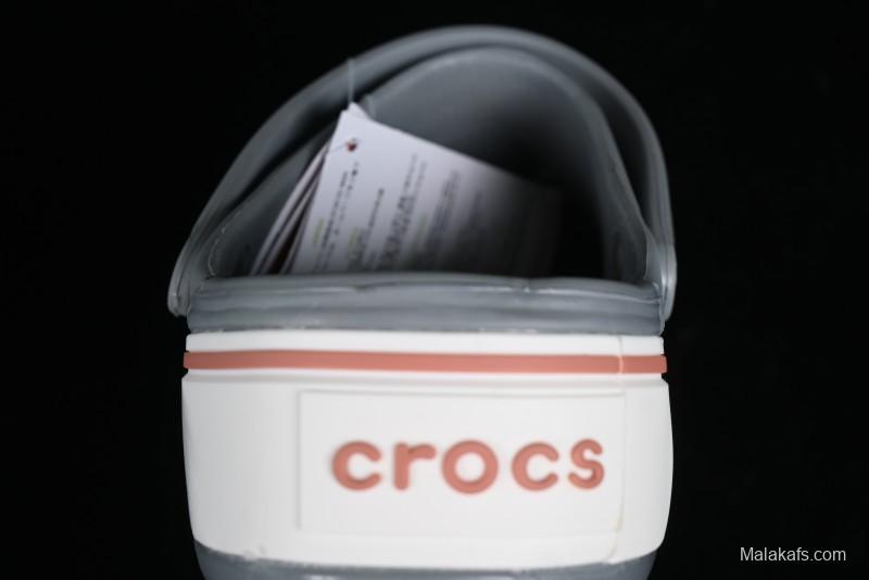 Crocs Crocband Platform Rainbow Comfortable Thick-Soled Clog Sandals - B.D4