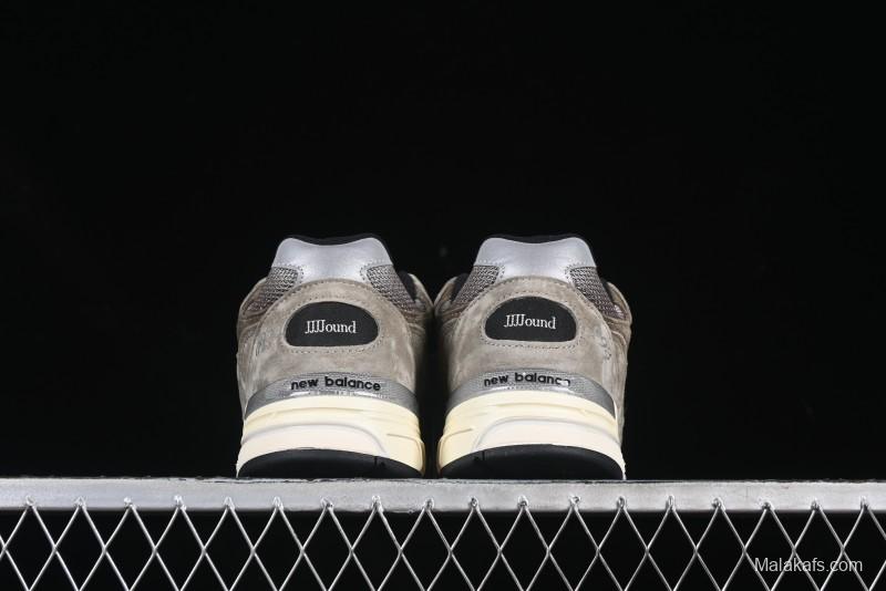 New Balance Made In USA M993 Series Classic Retro Casual Running Shoes with Heritage Design - U993JJ