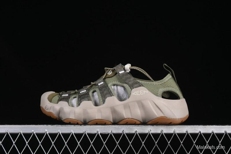 Keen Newport H2 Outdoor Sports Water Sandals with Drainage and Toe Protection - 1026686GREEN