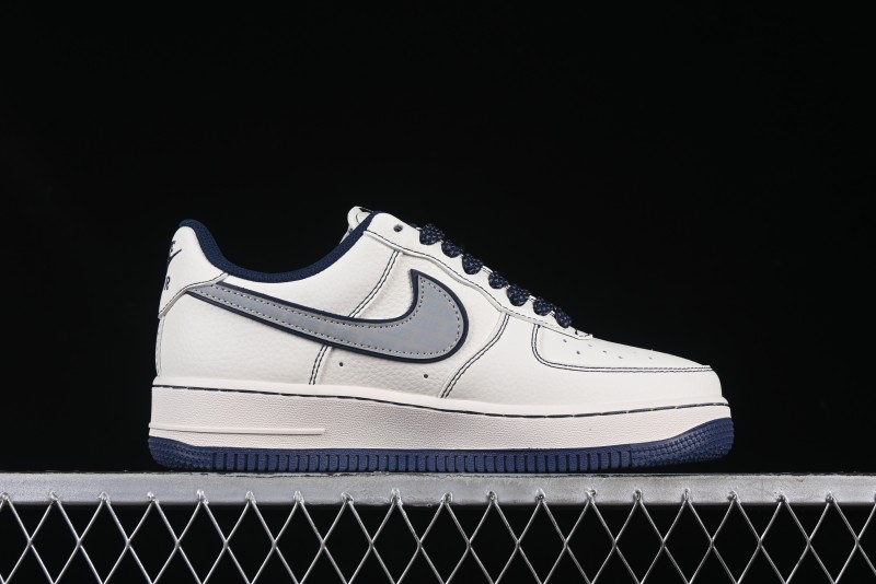 Nike Air Force 1 '07 Low The North Face x COMME des GARÇONS Navy Blue Line Casual Sneakers - HH7518-051