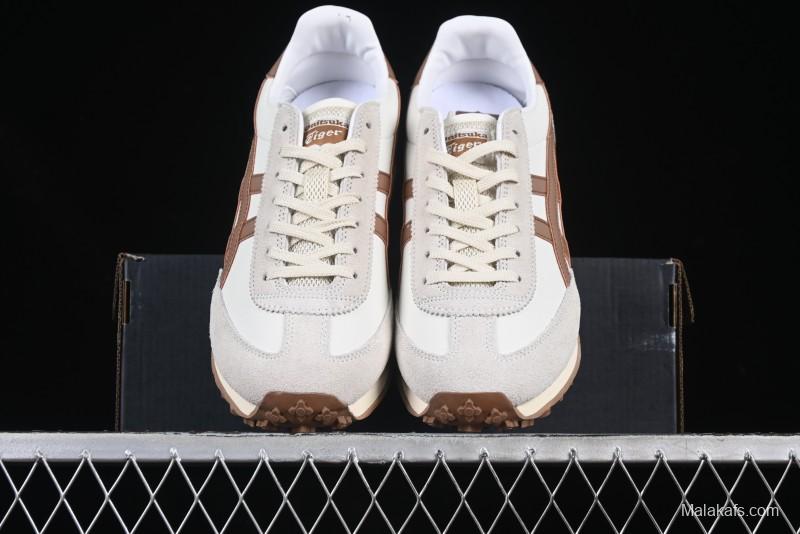 Onitsuka Tiger Serrano Retro Sneakers - White/Brown