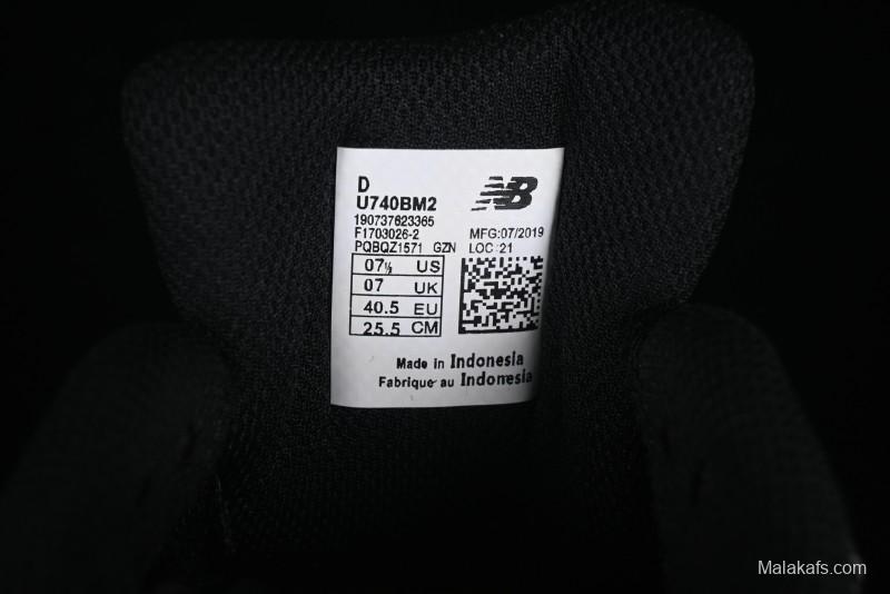 New Balance 740 Series Retro Dad Style Casual Sports Running Shoes - U740BM2